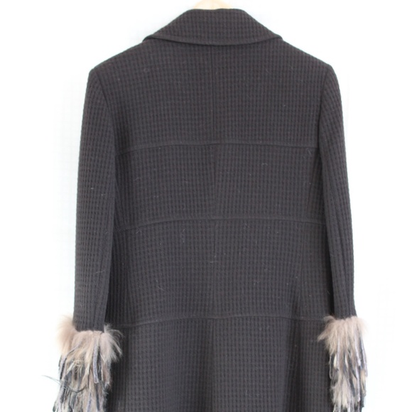 Fendi cashmere and wool coat - Picture 3 of 9